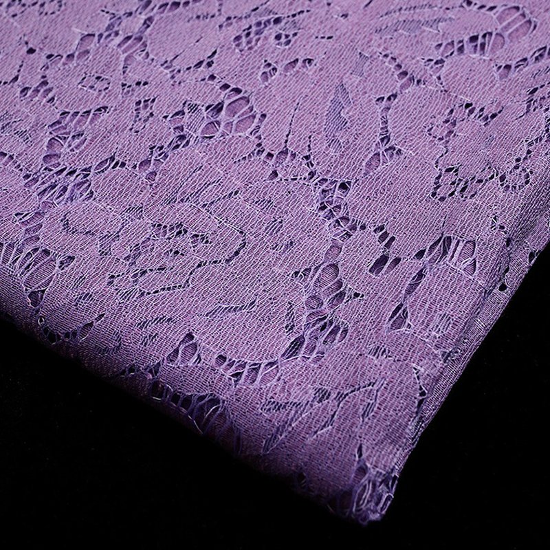 Eyelash Cutwork Lace Fabric for Women's Wear Wholesale Supplier 6